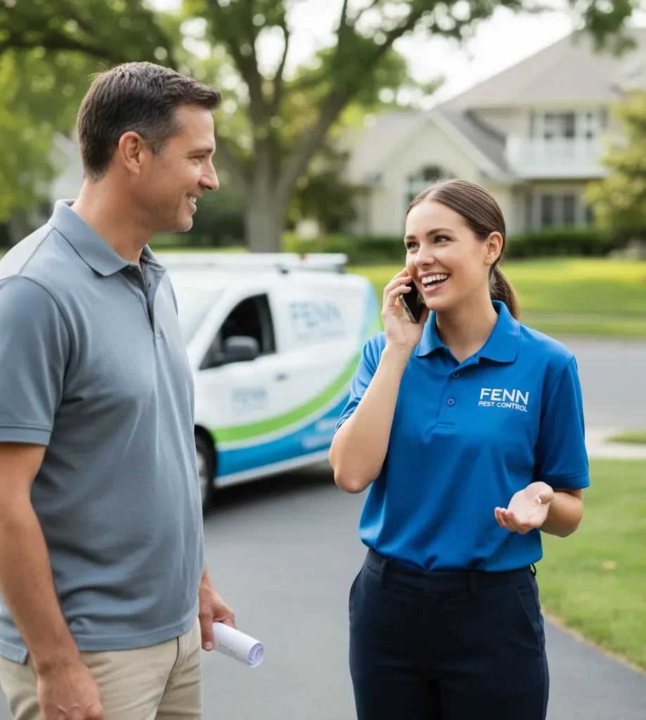 Fenn Pest Control customer support in Temple